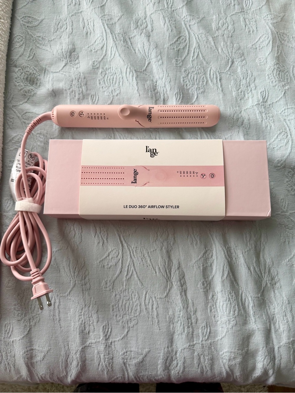 Lange Le Duo 360° Airflow Styler - Pastel Pink